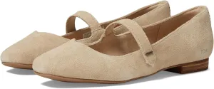 TOMS Womens Bianca Mary Jane Ballet Flats Casual - Black