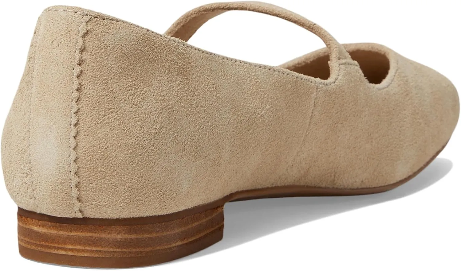 TOMS Womens Bianca Mary Jane Ballet Flats Casual - Black