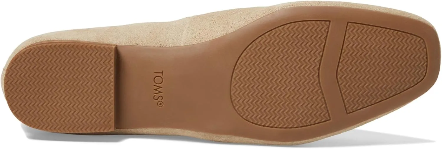 TOMS Womens Bianca Mary Jane Ballet Flats Casual - Black