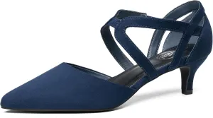 Trary Women's Low Heels Pumps Dress Pointed Toe Comfortable Work Office Pumps Shoes