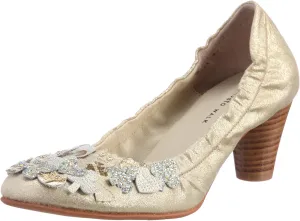 Tsumori Chisato Walk 3938 Chisato Walk Round Toe Motif Pumps