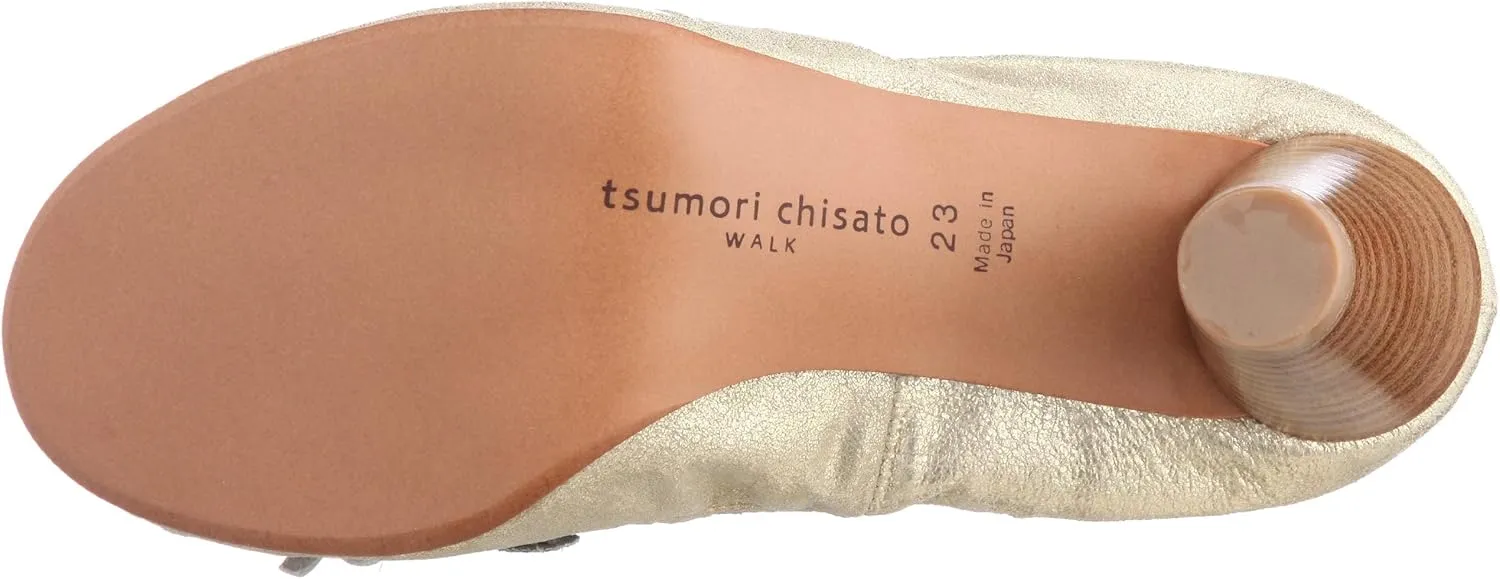 Tsumori Chisato Walk 3938 Chisato Walk Round Toe Motif Pumps