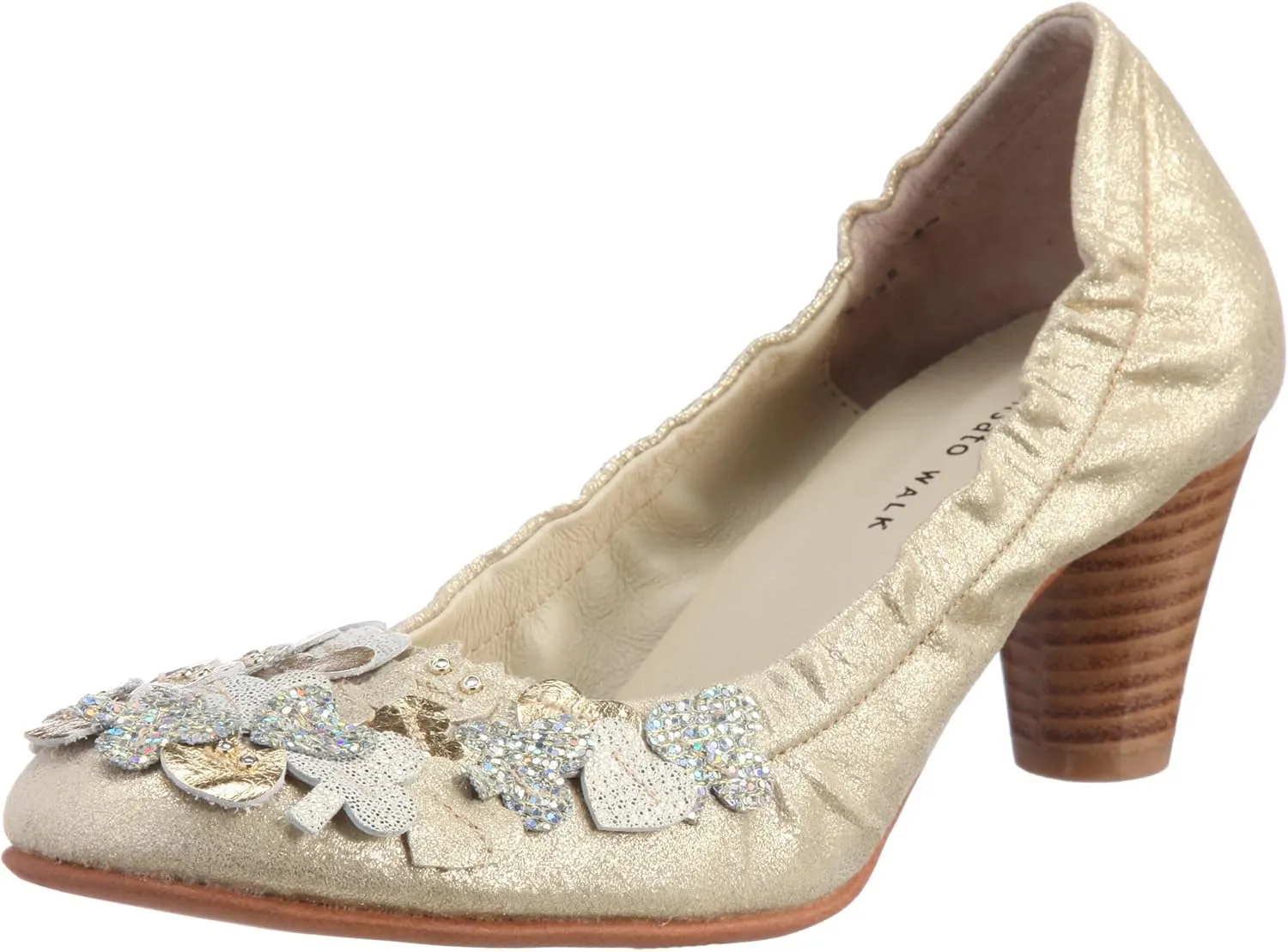 Tsumori Chisato Walk 3938 Chisato Walk Round Toe Motif Pumps