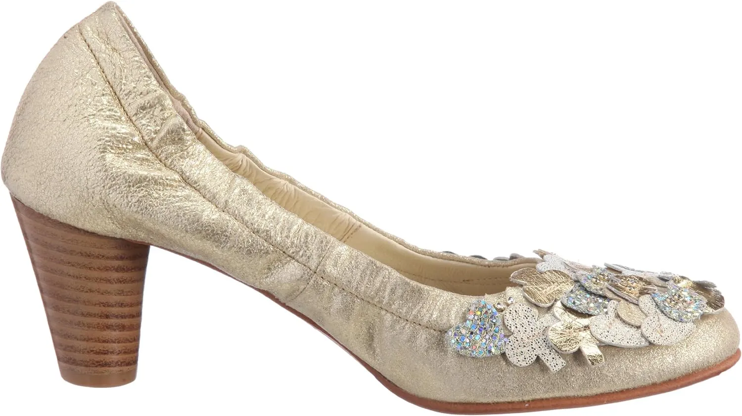 Tsumori Chisato Walk 3938 Chisato Walk Round Toe Motif Pumps
