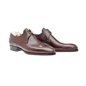Two eyelet Derby in Tabaccho calf leather
