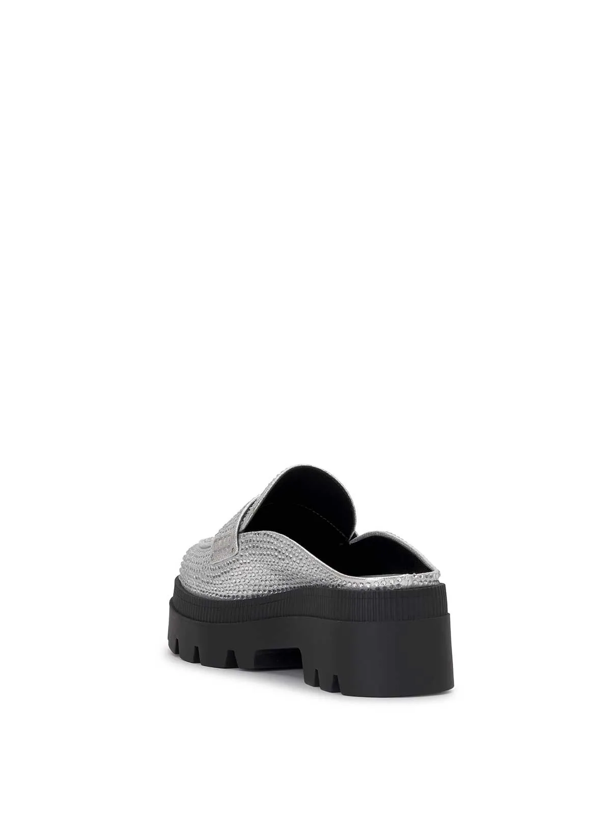 Uma Slip On Loafer in Silver