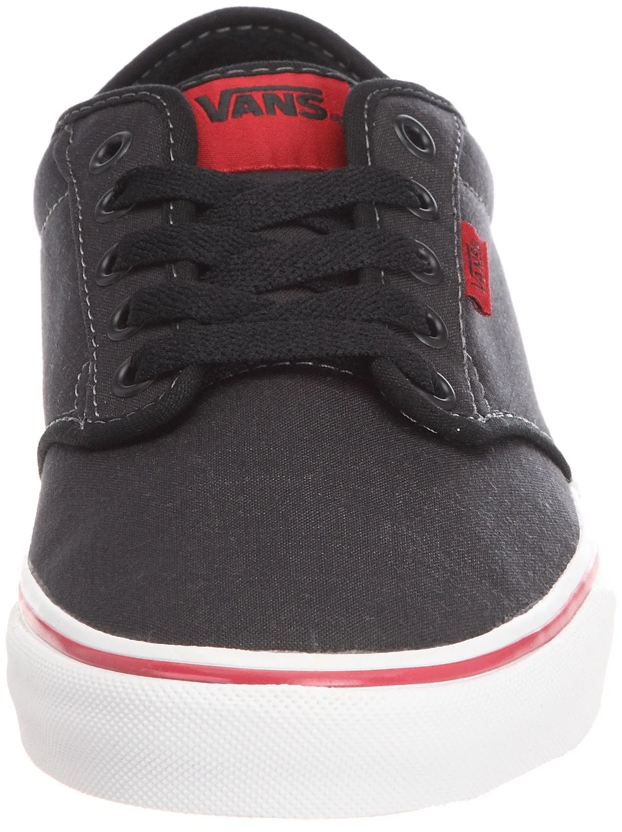 Vans Men's Atwood Canvas Trainers Sneaker 11 Black/Chili