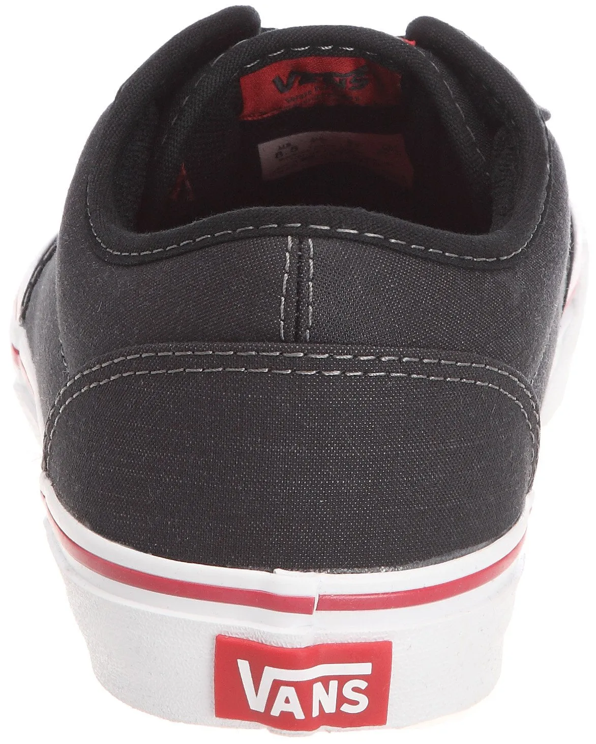 Vans Men's Atwood Canvas Trainers Sneaker 11 Black/Chili
