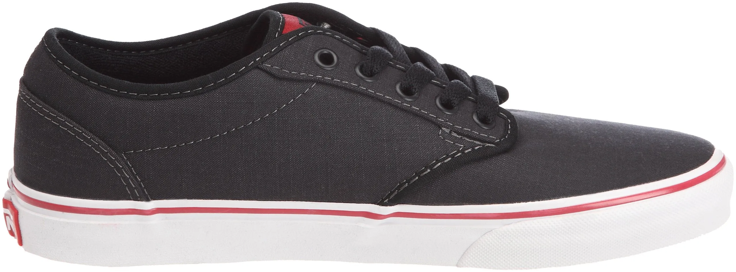 Vans Men's Atwood Canvas Trainers Sneaker 11 Black/Chili