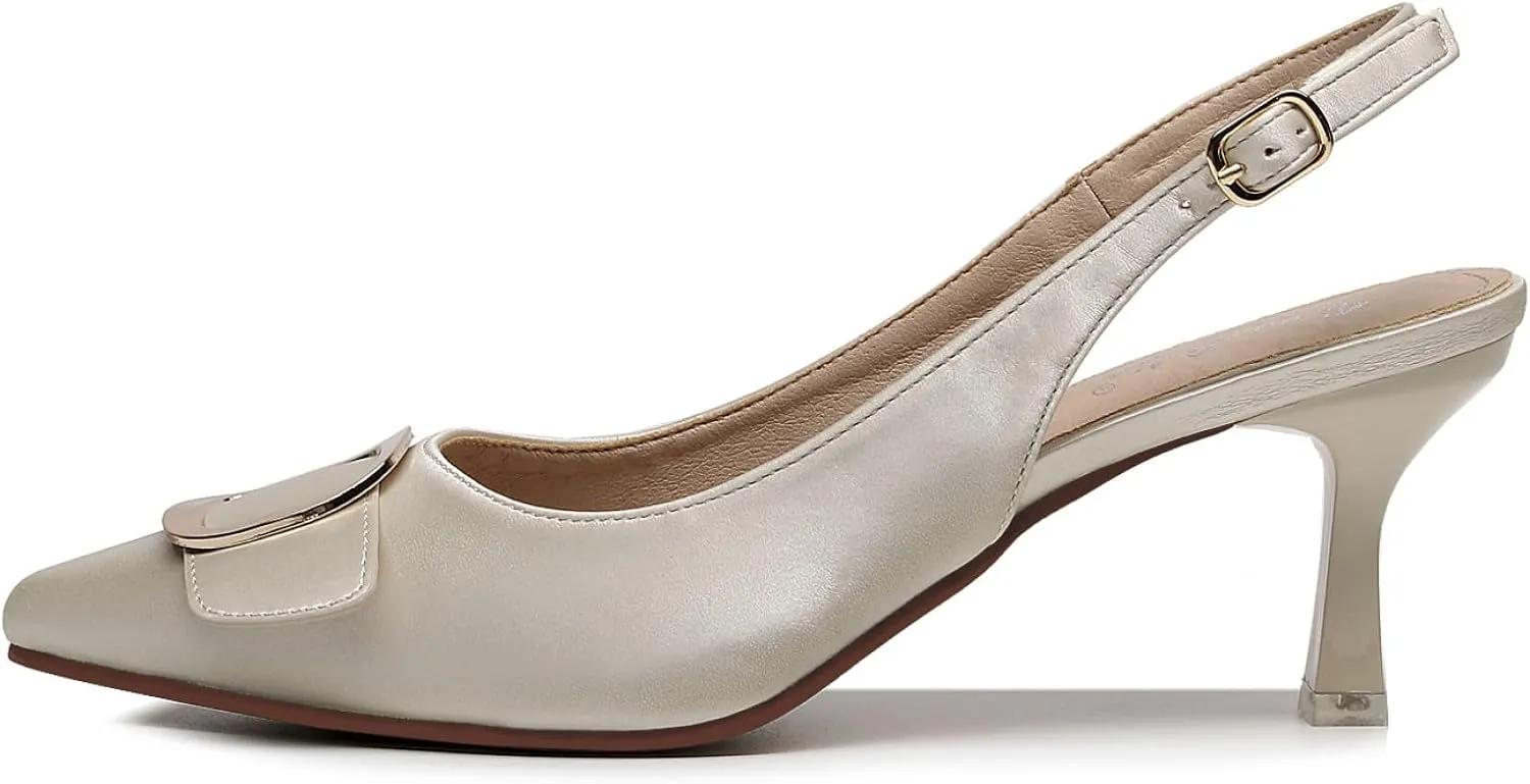 VenusCelia Women's Charming Lady Slingback Pump Shoe