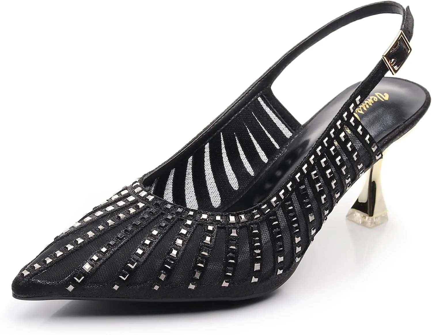 VenusCelia Women's Graceful Lady Slingback Pump Shoe
