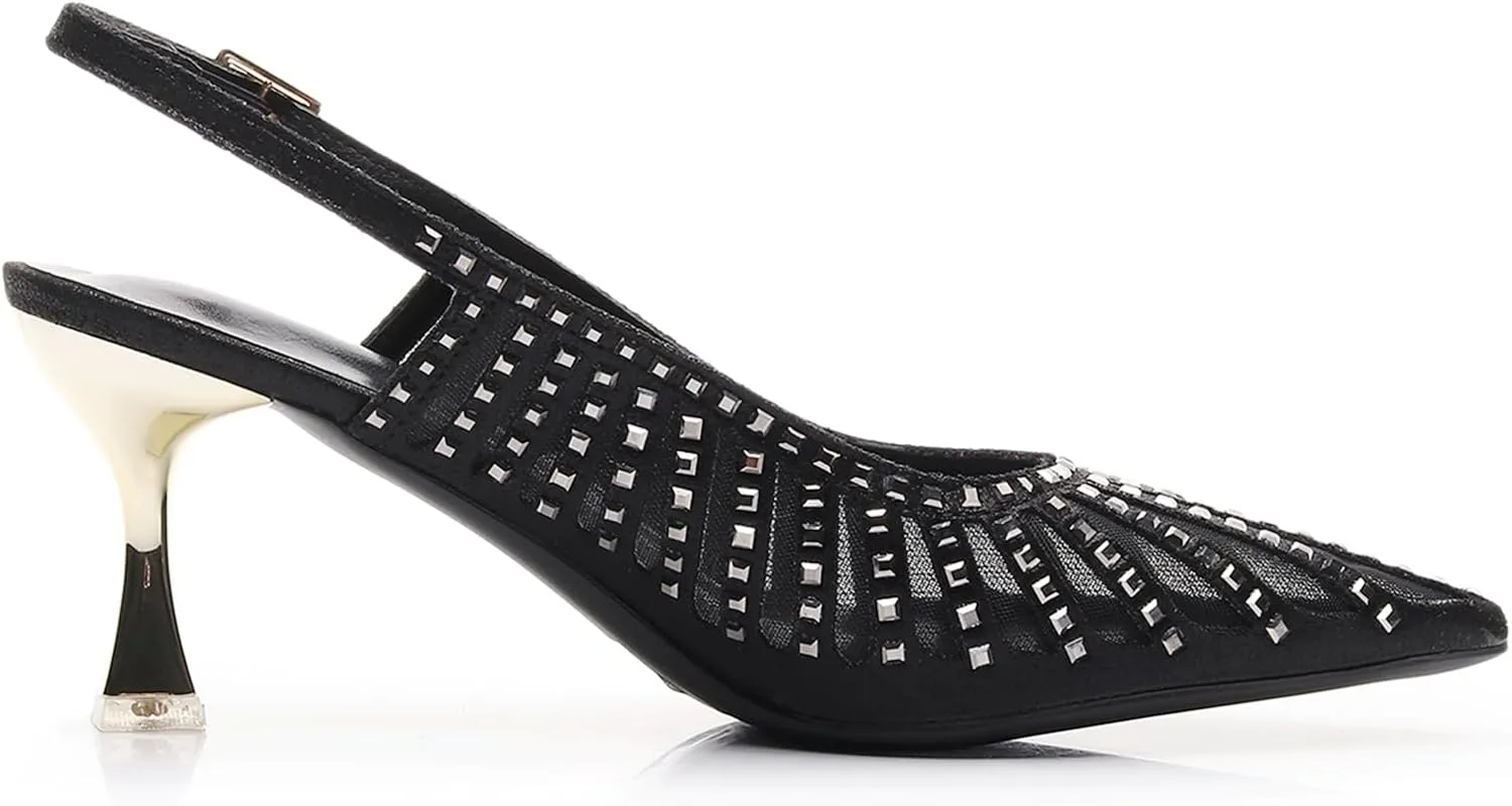 VenusCelia Women's Graceful Lady Slingback Pump Shoe