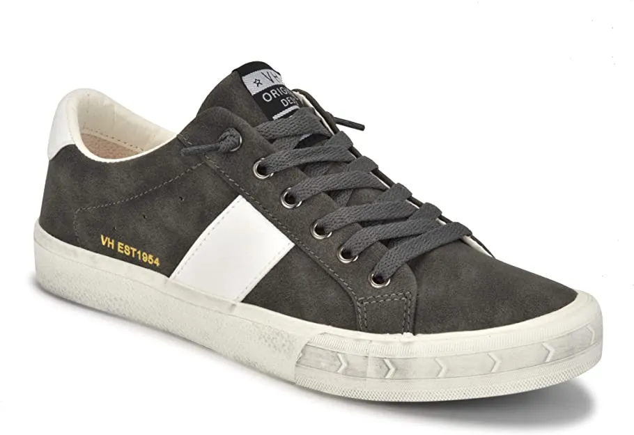 VINTAGE HAVANA Women's BRISTAL Round Toe LACE Less Slip-ON Fashion Sneaker 11 M Wild Black