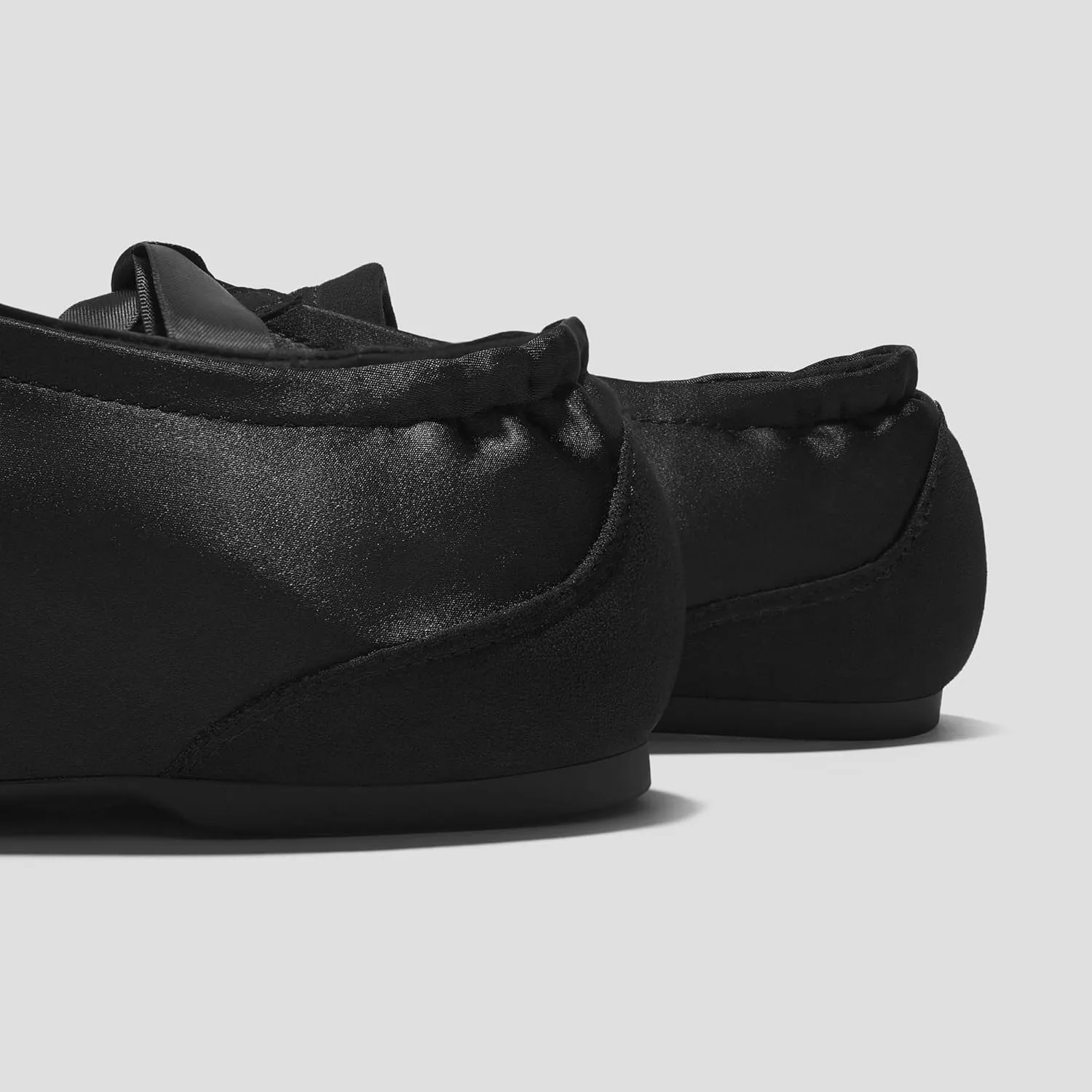 VIVIAIA Cristina Square Toe Smooth Satin Fabric Lace-Up Satin Sneakerina