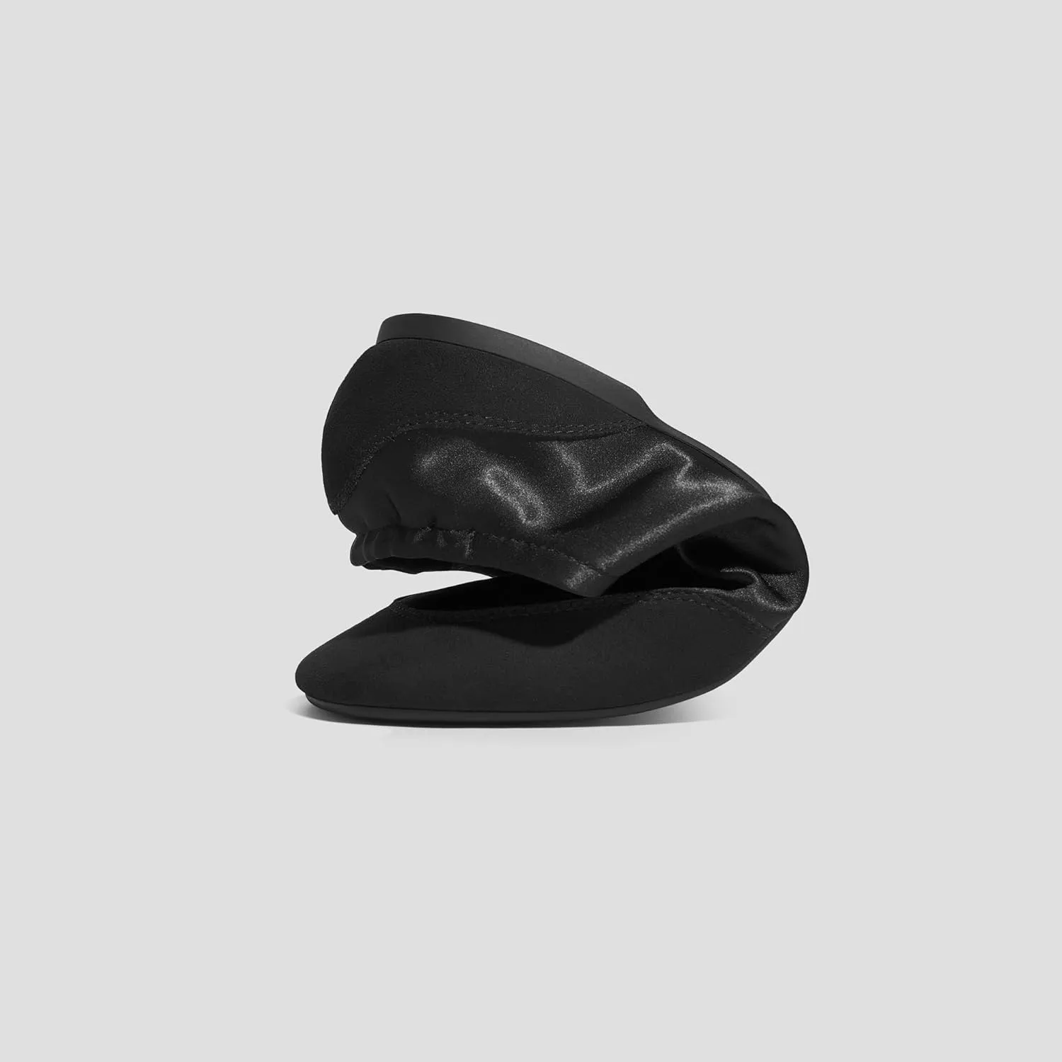 VIVIAIA Cristina Square Toe Smooth Satin Fabric Lace-Up Satin Sneakerina