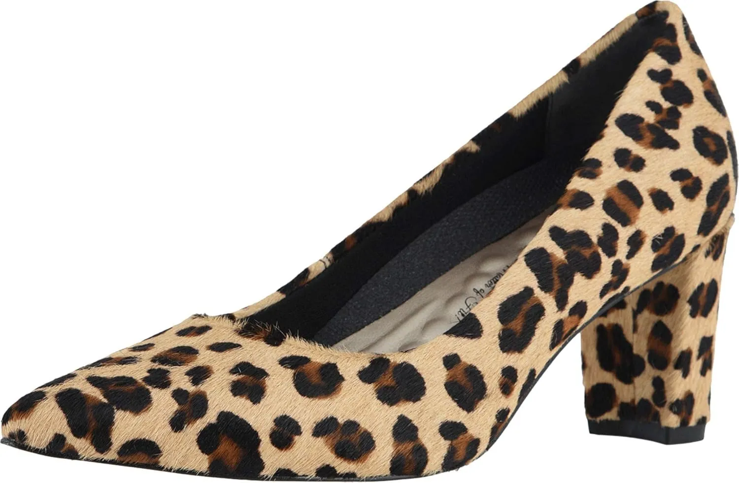 Walking Cradles Samantha Baby Leopard Calf Hair Leather 8 W (D)