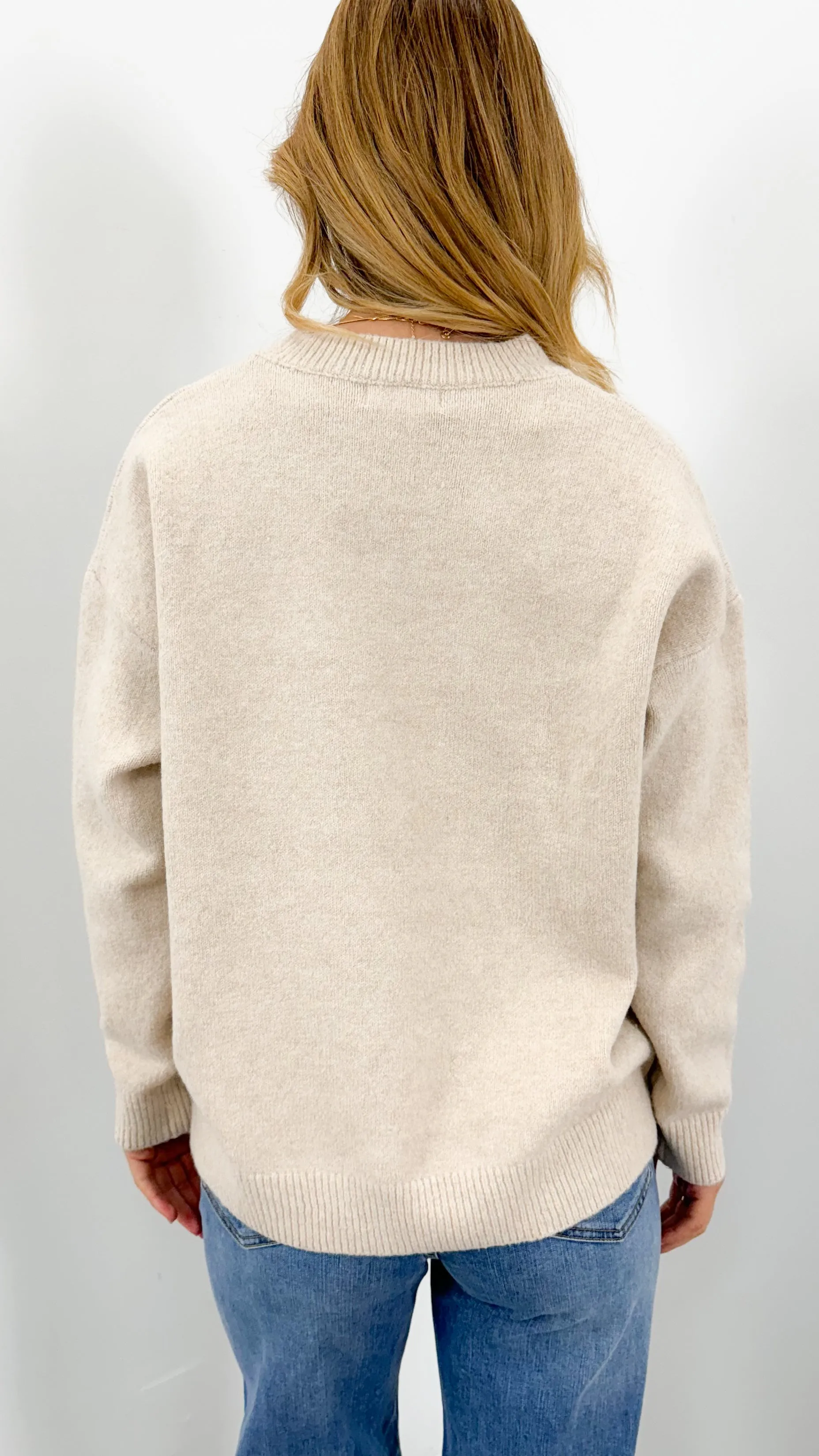 WEEKEND KNIT - BEIGE