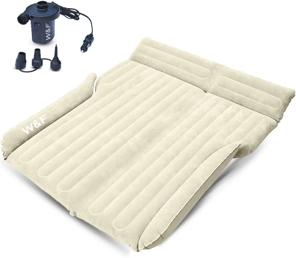 WEY&FLY Extra Tough SUV Mattress - Enhanced Air Mattress, Ultra-Thick & Comfortable, Suitable for Camping, Sleeping & Travel, Includes Pump