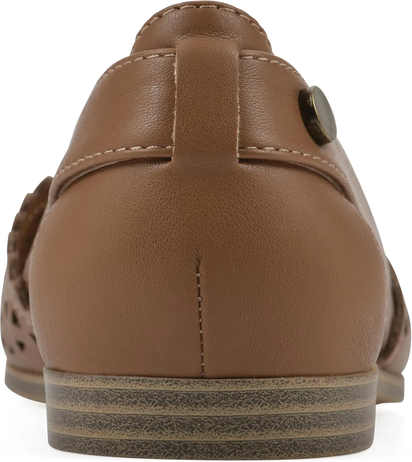 WHITE MOUNTAIN Women's Nobler Open Ballet Flat