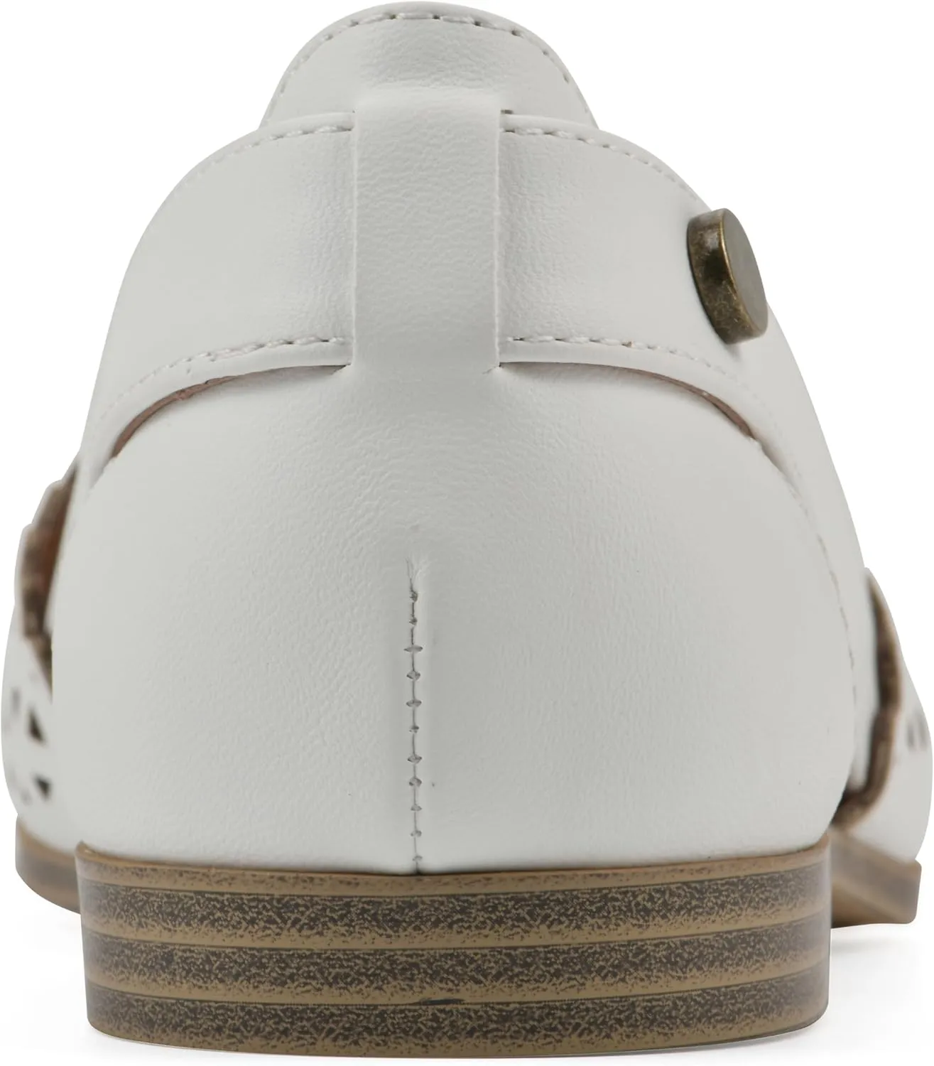 WHITE MOUNTAIN Women's Nobler Open Ballet Flat