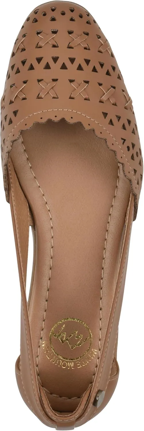 WHITE MOUNTAIN Women's Nobler Open Ballet Flat