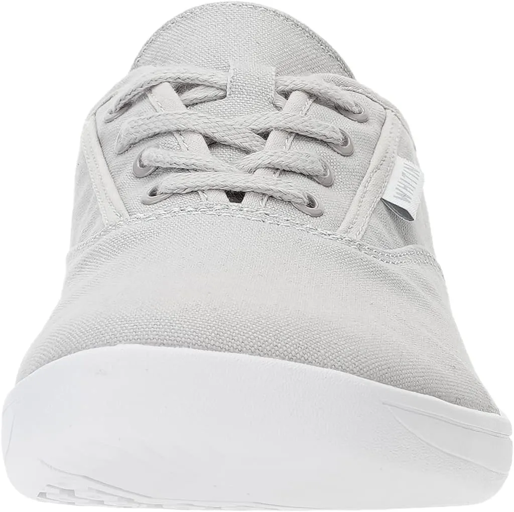 WHITIN Women's Wide Canvas Minimalist Barefoot Shoes | Zero Drop Sole | Casual Sneaker