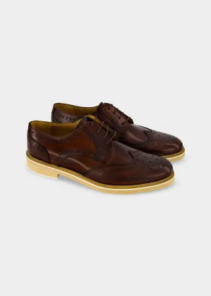 Wingtip Derby Oxford Brown from Atica Man