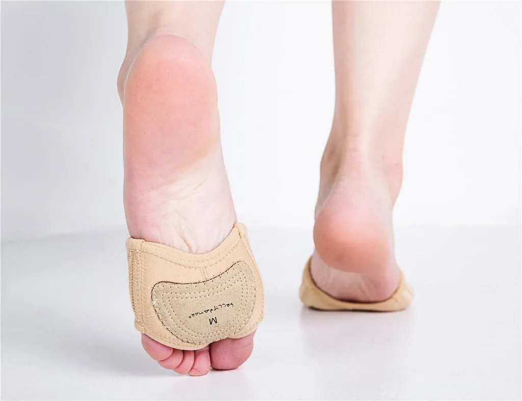 Women's Neoprene Half Sole Dance Paws Forefoot Pad Half Lyrical Shoes