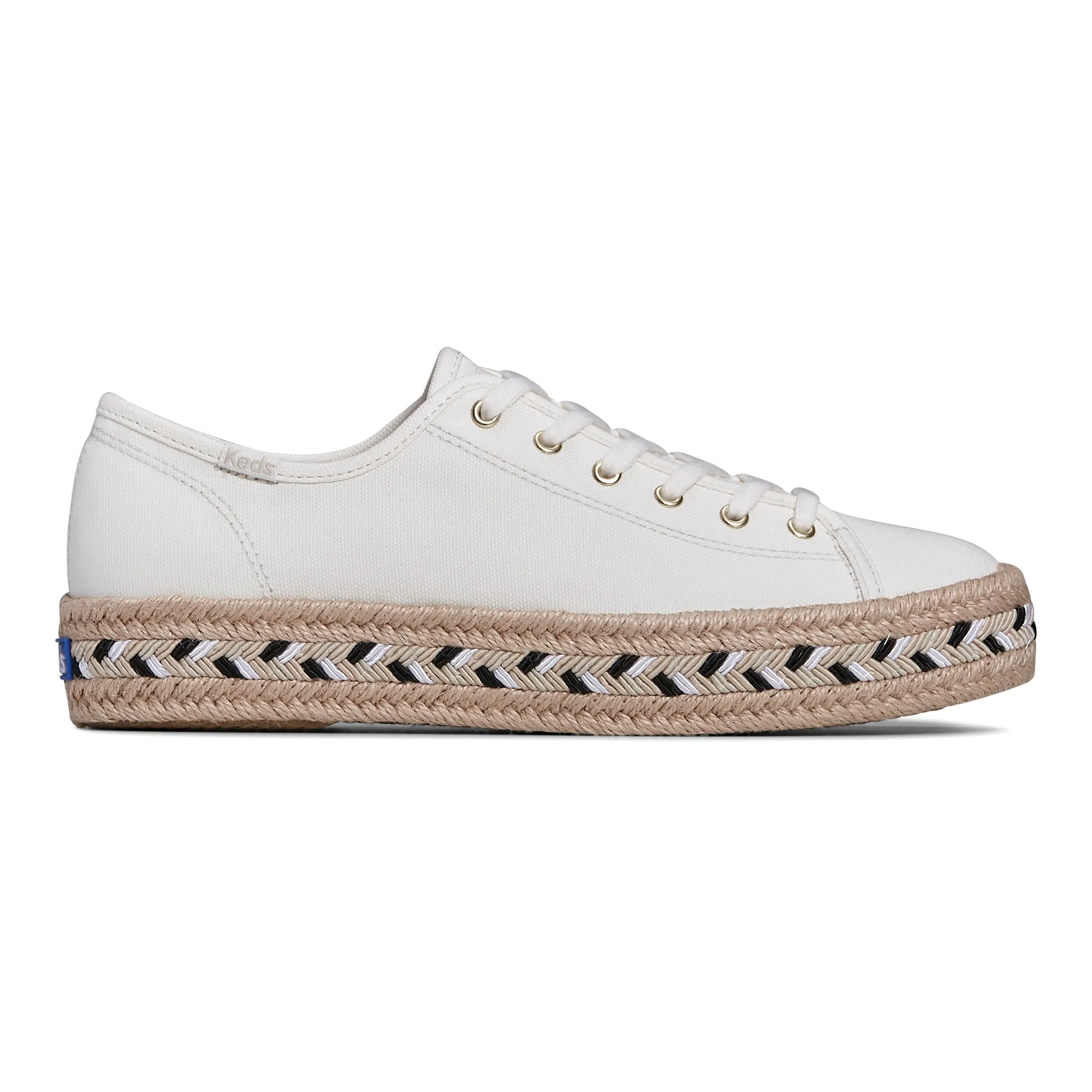 Women's Triple Kick Canvas Jute Foxing Natural