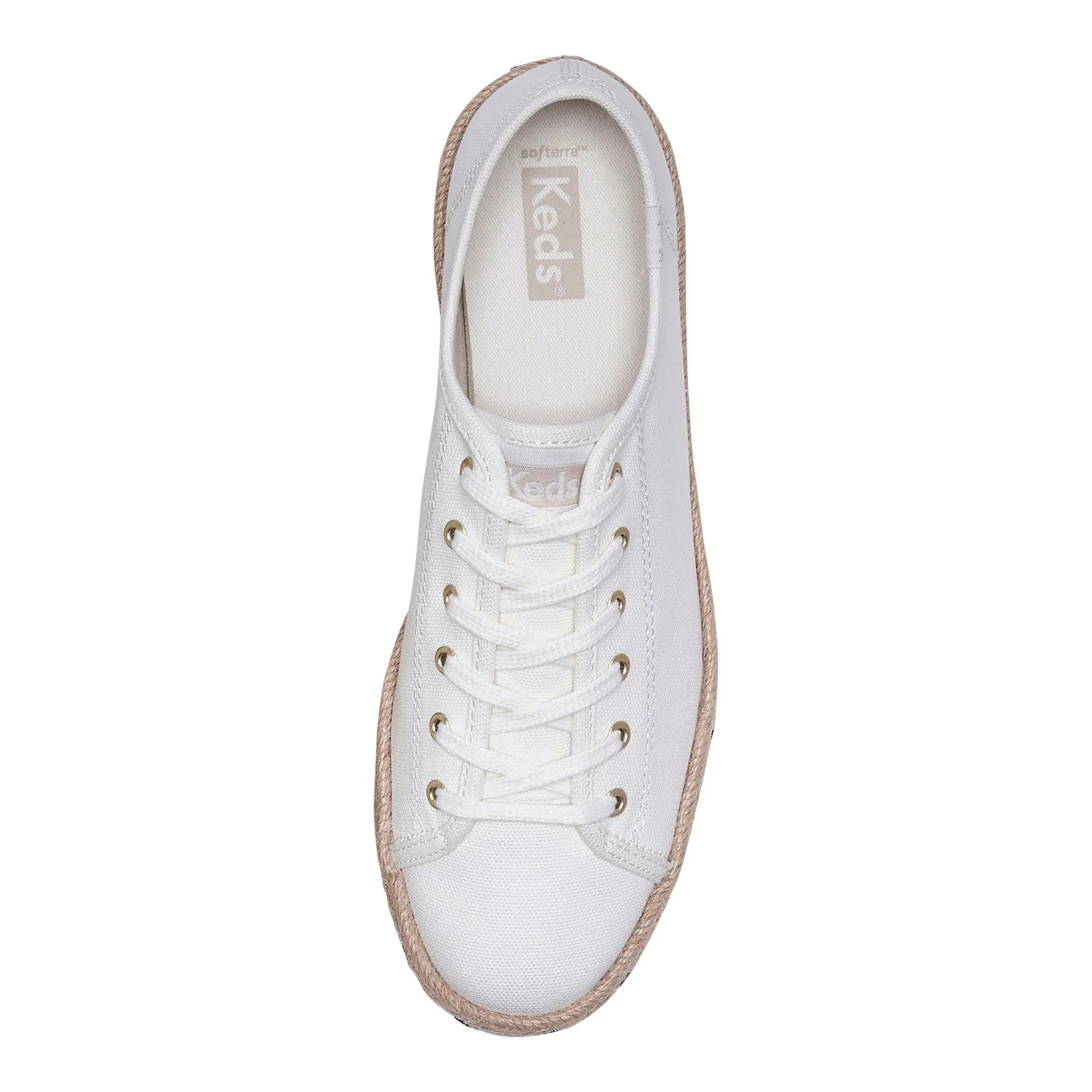 Women's Triple Kick Canvas Jute Foxing Natural