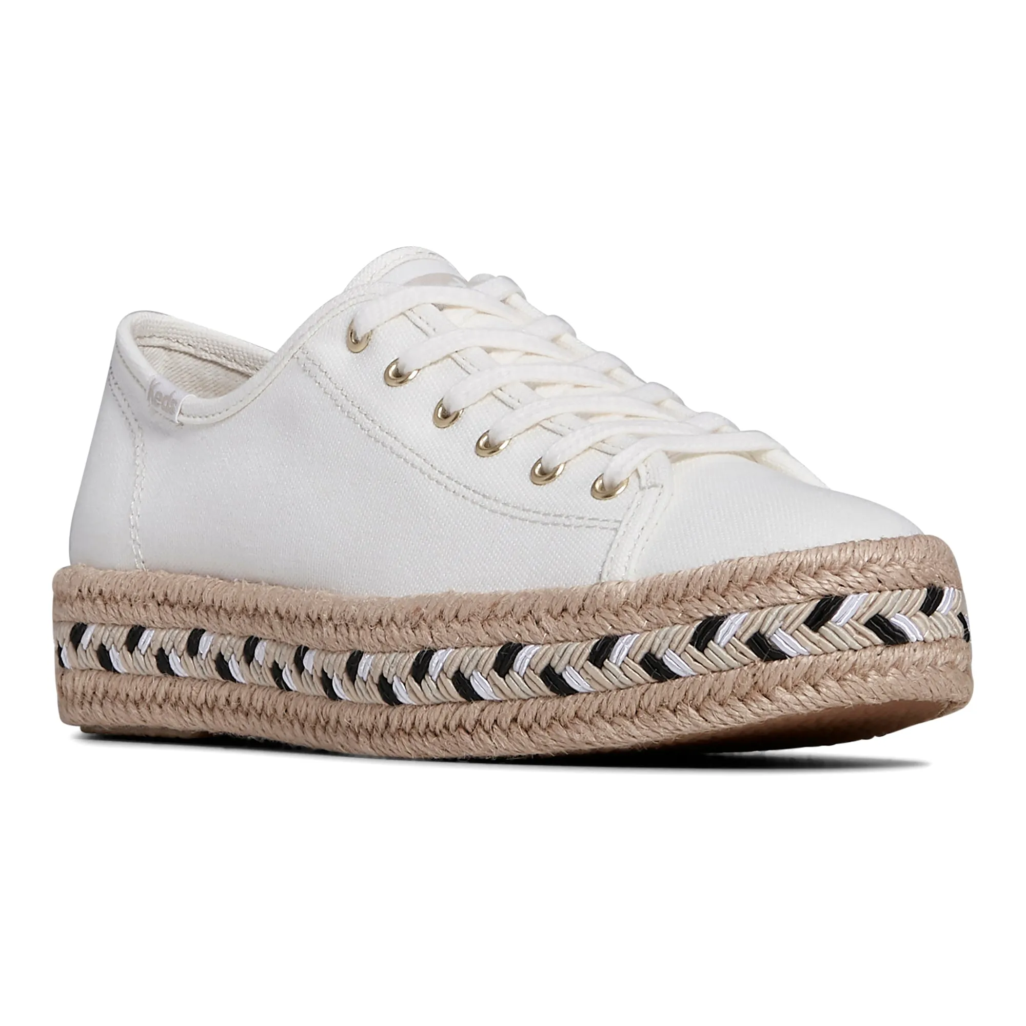 Women's Triple Kick Canvas Jute Foxing Natural